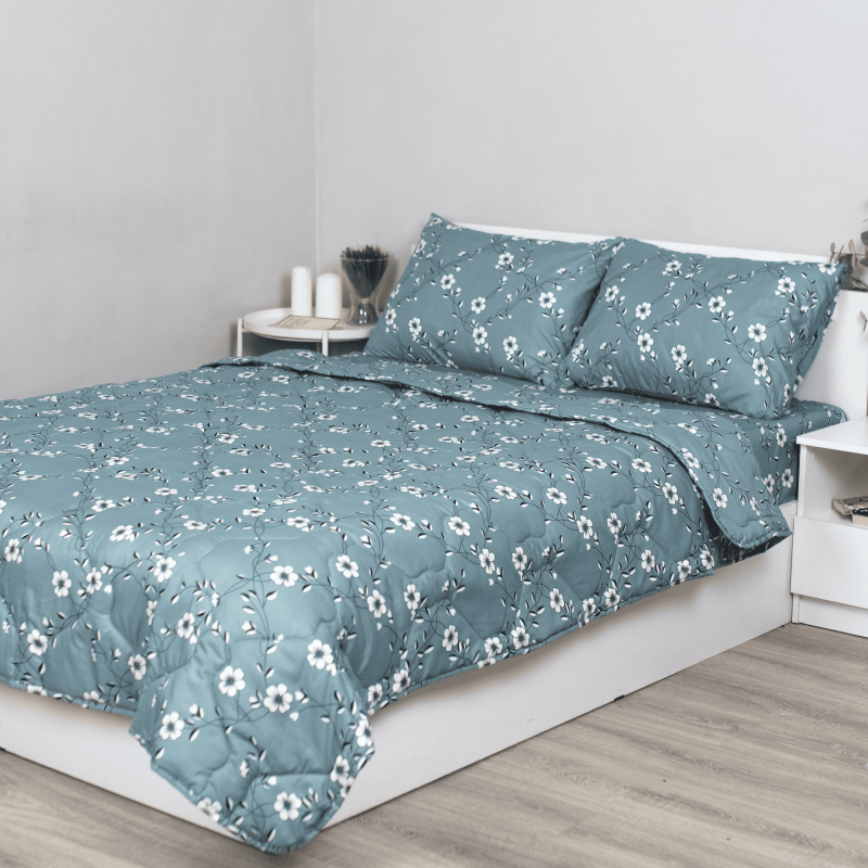 Набор летний КСЕНИЯ 2 сп, полисатин (полиэстер 100 %), наволочка (50х70)